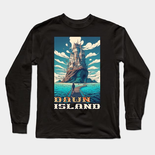 Dawn Island Long Sleeve T-Shirt by MeyuEndo